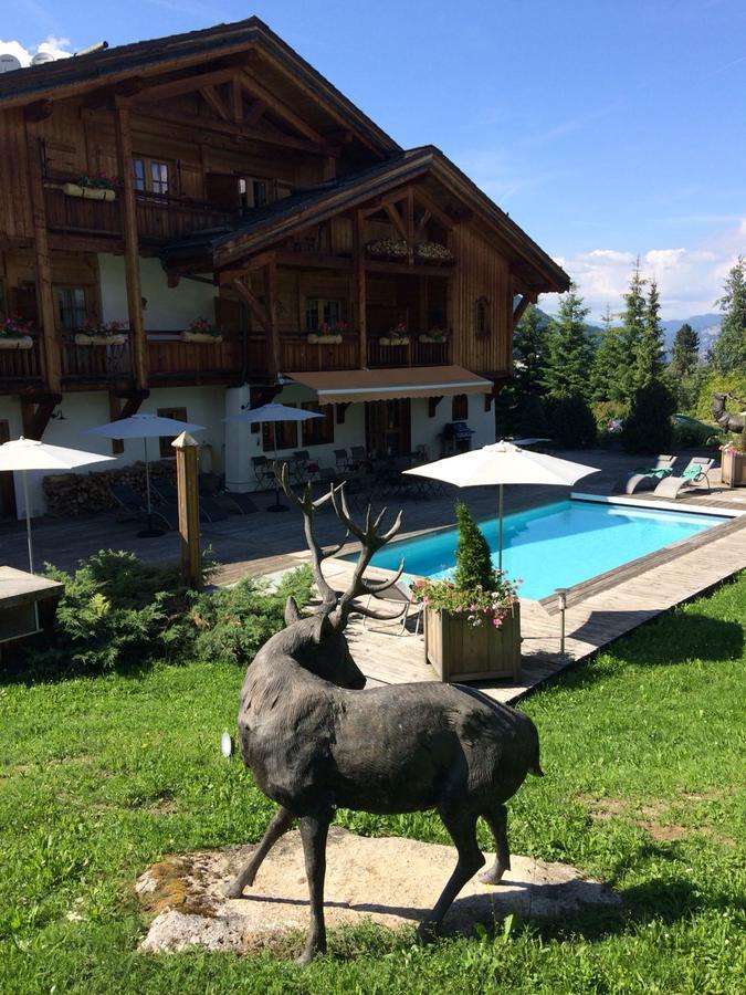 Le Cerf Amoureux Chalet Prive & Spa Sallanches Bagian luar foto