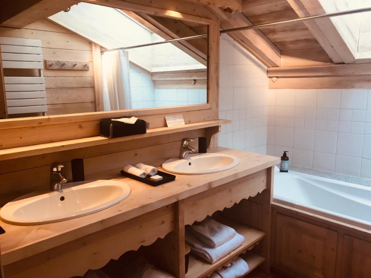Le Cerf Amoureux Chalet Prive & Spa Sallanches Bagian luar foto